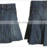 Women's 100% Cotton Pleated Skirt thumbnail-1