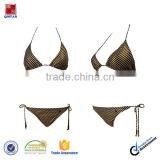 Hotsale Printed String Brazilian Bikini Swimwear / Women Beachwear Bikinis in Bulk