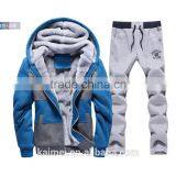 2017 New Design Men Camo Fleece Winter Jogging Suits CVC(60/40) thumbnail-2