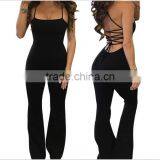 Zm50321b Women Jumpsuits Loose Pants Sexy Hot Sell Lady Trousers thumbnail-4