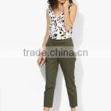 Female Capri Pants,boutique Cotton 3/4 Pants, Fashion Casual Pants thumbnail-2