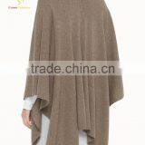 Women Warmest Wholesale Cashmere Knitted Poncho thumbnail-2