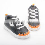 ODM Pattern Leather Wholesale Hard Sole Shoes Kids 2017 thumbnail-1