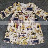 2017 Hot Sale Cartoon Printed Fashion Children Girl Dress thumbnail-1