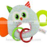 Baby Teethers Teething, Relief Teething Toys Soft Teething Bell Rings thumbnail-5