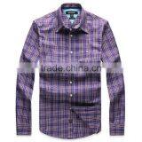 2013 Mens Fashion Casual Plaid Shirts/Clothing Shirt Manufacturers