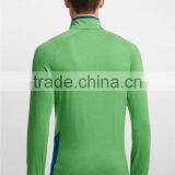 Factory Wholesale Plain Fitted T-Shirts Half-Zip Round Neck Sweatshirt thumbnail-2