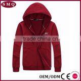OEM Manufacturer Custom Size Plain Cotton Zipper Jacket Hoodies thumbnail-1