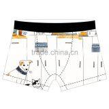 New Design Free Sample Breathable Printing Gay Underwear Sexy Mens Boxer