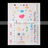 Most Popular Custom Shape Body Art Removable Waterproof Metallic Leg Temporary Tattoos China thumbnail-2