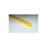 Yellow 40-80SHA Silicone Rubber Seal , Door Window Extruded Rubber Gasket thumbnail-1