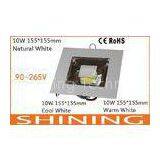 1pcs 10 Watt Aluminum COB LED Downlight 800 Lumen 5000K For Airport Lighting