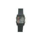 Black Atomic Watch Hourly Chime Waterproof LED Digit Watch