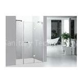 Straight Glass Hinged Shower Doors , 1200 X 1900 Hinged Bath Shower Screen