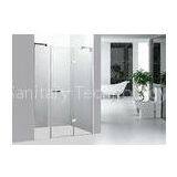 Straight Glass Hinged Shower Doors , 1200 X 1900 Hinged Bath Shower Screen