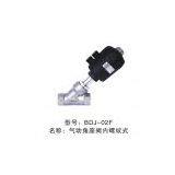 Pneumatic Angle Seat Valve-internal thread