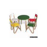Children Furniture:Wooden Children Table and Chair Sets thumbnail-1