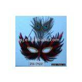 Feather Masks,funny Masks,feather Masks, Fluorescence Masks,festival Masks,masks,velvet Masks,party Mask thumbnail-1