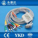 Philips Electrocardiogram 10-Lead EKG Cables AHA/IEC Banana 4.0 Ends CE Proved thumbnail-2