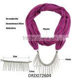 Spring Animal Jewelry Scarf With Butterfly Charms thumbnail-6