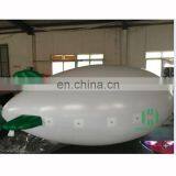 White Airship Shaped Cheap Inflatable Helium Balloon Advertising Airplane Balloon thumbnail-2