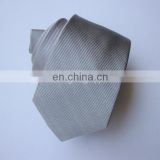 100% Silk Woven Tie Gray Color