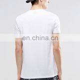 Hip Pop High Quality White Custom Your Logo 100 Cotton T-shirt thumbnail-2