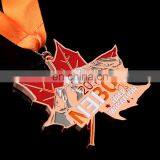 2016 New Style Canada Maple Leaf Shaped Casting Metal Medal thumbnail-1