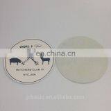 Custom Logo Embossed pu Leather Patches Leather Clothing Label thumbnail-3