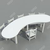 High Quality Preschool Furniture Childhood Tables thumbnail-3