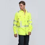 Affordable and practical flame retardant construction work shirt for men
