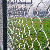 galvanized chain link fence