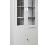 Office Furniture Metal Filing Cabinet Steel Swing Door Storage Cupboard thumbnail-4