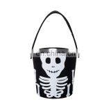 Felt Large Trick Or Treat Halloween GHOST Sweets Basket thumbnail-4