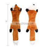 Durable Stuffingless Plush Squeaky Dog Chew Toy Set Dog Toys With Squeakers thumbnail-6