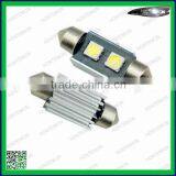 NEW DESIGN! 36MM 2W 2-SMD 6000K WHITE Festoon Cob LED MAP DOOR DOME LIGHT