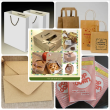 Eco Friendly Recycle Kraft Paper for Wrapping and Package