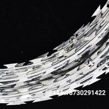 Electric Galvanized BTO 22 Razor Wire Blade Type Use On Top Of Fence And Wall From China Supplier thumbnail-5