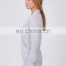 Пуловер из марочного шерстяного вязания на перекрывающейся застежке для зимы, модный пуловер thumbnail-4