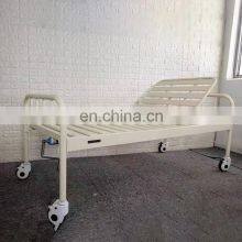 High Quality at Cheapest Price Stainless Steel Folding Single Crank Hospital Bed thumbnail-4