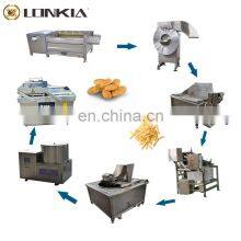 Automatic Potato Chips Production Line Frozen Potato Chips Crisps Machine thumbnail-4