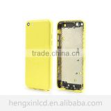Wholesale low price color for iphone 5c back cover / clear back housing for iphone 5c"