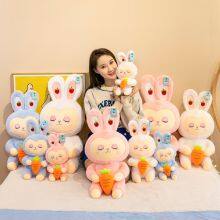Creative New Strawberry Radish Rabbit Plush Toy Rabbit Doll Birthday Gift thumbnail-2