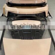 Runde GT3 For Porsche 992 Upgrade GT3 Body Kit Front Bumper Rear Bumper Hood Spoiler Exhaust Rear Engine Cover Side Skirts thumbnail-5