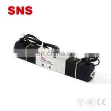 SNS 4V2 Series Pneumatic 5/2 Way Solenoid Operated Directional Control Valve, 12V/24VDC/220VAC Solenoid Valve thumbnail-4