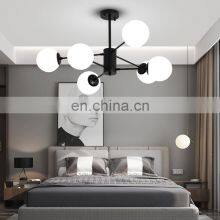 Modern Ceiling Light Glass Decor Chandelier Home Indoor LED Pendant Ceiling Lights thumbnail-2