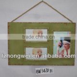 HONGWEI Antiquate Green Wooden Picture Frame & Photo Frame&Rahmen&Home Decoration &Photo Frame Gifts & Crafts