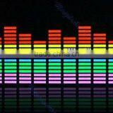 Sound Music Activated EL Sheet Multi Color Car Stickers Sound Equalizer 5 Color Glow Flash Panel Car Accessories