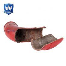 Abrasion Pipe Elbows Chromium Carbide Overlay Plate for Coal Chutes thumbnail-1