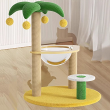 Space-Saving Cat Tree With Wall-Mount Design for Small Apartments thumbnail-5